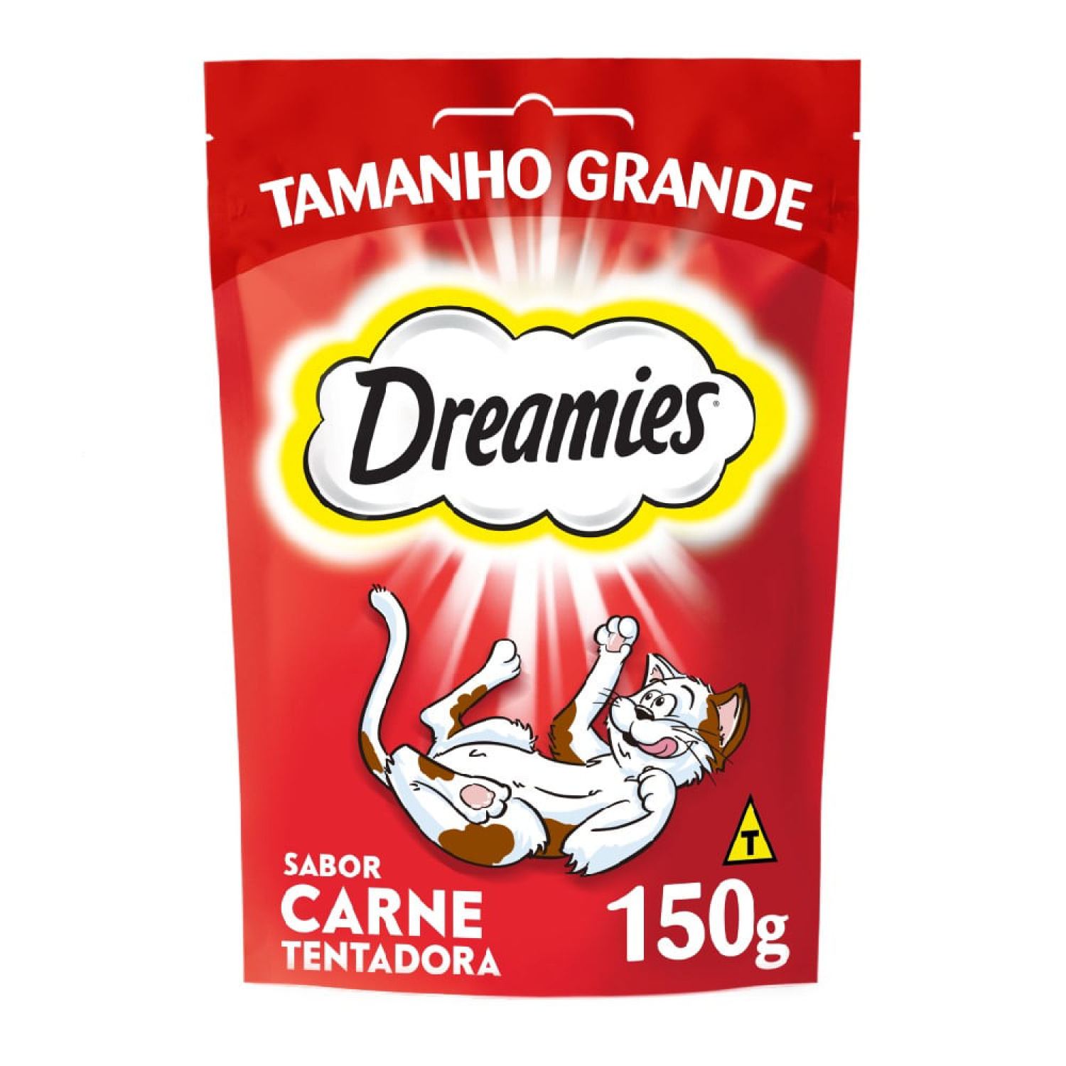 Petisco Dreamies Carne Tentadora Gatos Adultos 150 g